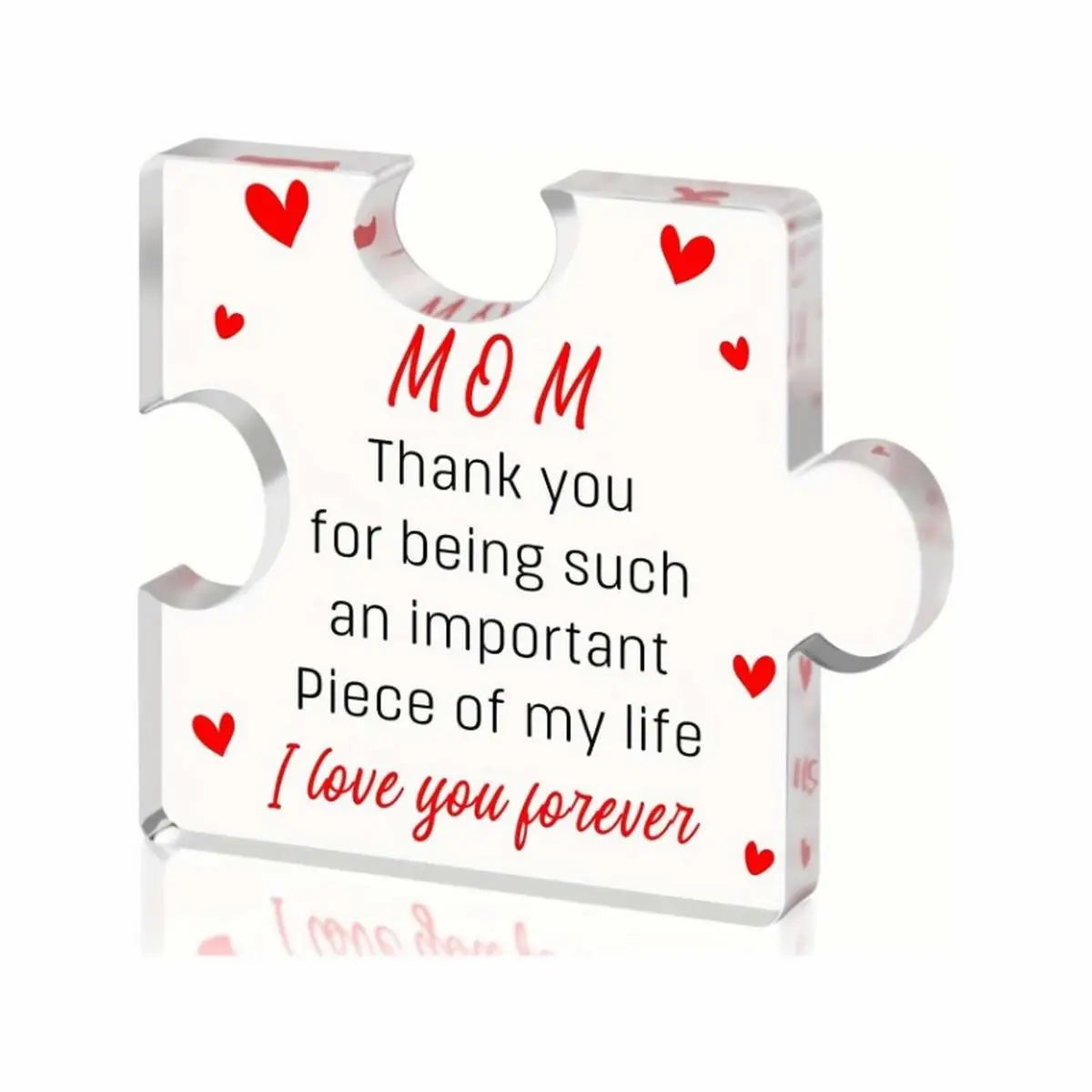 Gifts for Mom,Mothers Day Mom Gifts from Daughter Son,Birthday Gifts for Mom,Heartwarming Acrylic Desk Decorations